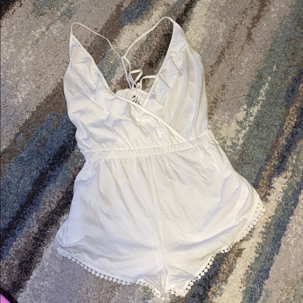 NWT Topshop Jersey Coverup Romper S - Picture 5 of 8